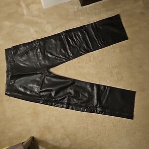 Leather Motorcycle Overpants